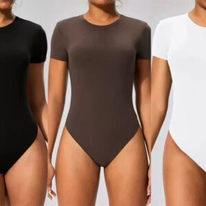 Body Básico Cuello Redondo Manga Corta